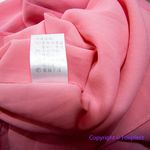 Vintage chiffon pink dress faux wrap top and skirt lace,ā size 150/80A Photo 15