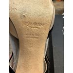 Saint Laurent Vintage YSL Yves Sandal Heels Shoes Size 37.5 Peep Toe Strappy Photo 8