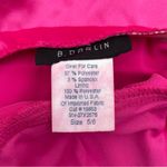 B Darlin Vintage B. Darlin Hot Pink Satin Bodycon Halter Mini Dress 5/6 Photo 2