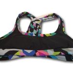 Trina Turk Sports Bra Black & Multicolor Size: S Photo 2