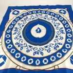 Vineyard Vines NIB  Women's Silk Presidents Club 2020 Square‎ Scarf Blue 35x35 Photo 1