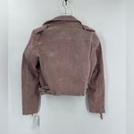BLANK NYC  Suede Moto Jacket - Lilac size small NWT Photo 1