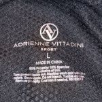 Adrienne Vittadini  Sport large womens active sport tank grey black layered Photo 2