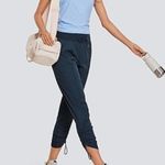 CRZ Yoga  Womens Casual Pants Size L (12) Ink Blue New With Tags Photo 2