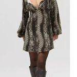 Urban Outfitters  Vivienne Printed Long Sleeve Mini Dress Size Small Photo 11
