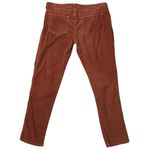Bella Dahl  Anthropologie Corduroy Pants Sz 31 Burnt Orange Fall Academia Casual Photo 3