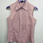 Esprit  sleeveless button down blouse Photo 4
