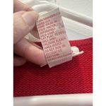 Vintage Crystal Kobe Knitted Christmas Sweater Cardigan Snowman Snowflakes Large Red Photo 6