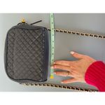 Amanda Smith  Blue patent quilted chain strap cross body purse Photo 4