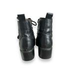 Vintage Y2K Harley Davidson Chunky Leather Lave Up Riding Moto Boots Women's sz Black Size 7 Photo 4