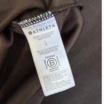 Athleta NWOT Willow V-Neck Sweatshirt in Black Size Large Photo 5