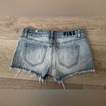 PINK - Victoria's Secret  Women's Denim Shorts - Gray 🌸💝 Photo 1
