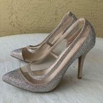 Anne Michelle Tan and Silver Heels with Rhinestone Embellishments Photo 2