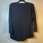 Ralph Lauren Lauren  Black Long-Sleeve Top SZ:M Photo 1