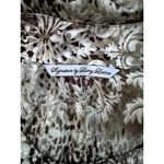 Larry Levine Signature by  Sleeveless top Brown White Medium Photo 1