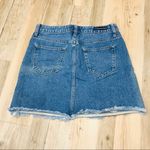 Umgee Skirt Denim Embroidered Birds Floral Small Photo 6