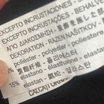 ZARA Pearl fringe pant’s ankle Capri size XXL Photo 8