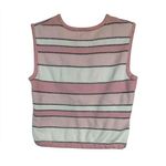 St. John Sport Wool Blend Striped Knit Sleeveless Sweater Size Small Photo 1