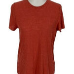 PST Top Large Coral Short Sleeve Tee Casual Y2K Retro Athleisure Everyday Photo 0