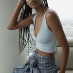 Urban Outfitters Seamless Surplice Top  Photo 1