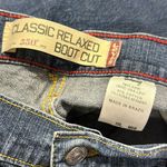 Levi's  550 Classic Relaxed Boot Cut Denim Medium Wash Blue Jeans Womens 10 Long Photo 6