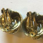 Lisner Light Gold Tone Chunky Retro 50s 60s Necklace Bracelet Earrings Set Photo 11