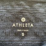 Athleta  Jacquard Chaturanga Leggings Pants Women's Sz S Blue Black Mid Rise Yoga Photo 4