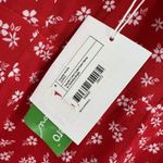 & Other Stories & Other Stories Floral Bow Detail Long Sleeve Mini Dress Size 0 Red White Girly Photo 10