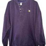 Vintage Vikings Sweater Crewneck Pullover Purple Size XL Photo 0