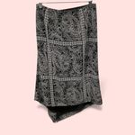 Charter Club Vintage 90s paisley bandanna scarf print midi skirt flowy boho angel lined Photo 2