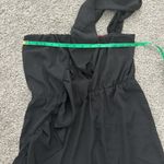 Elle Elegant  Black One-Shoulder Dress Photo 4