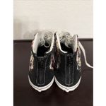 Vans Sk8 Hi Top Junior Shoes Black and Floral, size 5 Photo 2