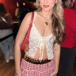 Edikted  red gingham skirt Photo 1