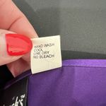 Frederick's of Hollywood Vtg 90s Y2K Sz S Babydoll Silk Purple Midi Slip Dress Sexy Lingerie Whimsigoth Photo 9