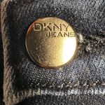 DKNY  Donna Karan Dark Wash Straight Leg Stretch Crop Jeans 26” Inseam Size 14 Photo 4
