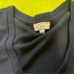 Lucky Brand Women's Navy Blue V-Neck Top Photo 2