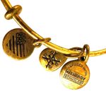 ALEX AND ANI love charm gold tone bangle bracelet Photo 5