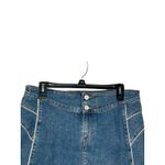 Levi's Women's Skirt Low Slouch Stretch Mini A-Line Denim Blue Size Medium JR Photo 2