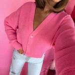 Lane 201 Pink Cardigan sweater Photo 1