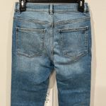 DL1961  Mara Ankle High Rise Instasculpt Straight Jeans Raw Hem Size 28 EUC Photo 4