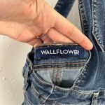 Wall Flower  Summer Blue Denim Overalls Skinny Fit Casual Spring XS Juniors Photo 8