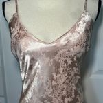 Lulus Calla Love Satin Jacquard Champagne Slip Midi Dress Women's Medium Photo 2