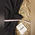 Free People Run In The Sun Solid Tee Black Size L Photo 6