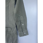 NWOT Frank & Eileen Ireland Sage Italian Linen Button Up Romper Playsuit Utility Green Size XXS Photo 6