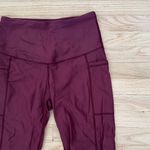 POPFLEX Timeless Crimson Pocket Leggings, Small Purple Photo 5