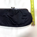 EXPRESS  Black Bead Clutch Wedding Eventing Handbags Black Beaded Purse Photo 13