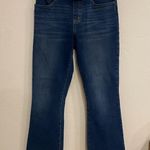 Betabrand Yoga Denim Bootcut 4 Pocket Pull On Jeans in Dark Wash Photo 2