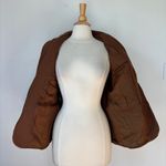 Ralph Lauren Solid Brown Wool & Cashmere Blend Coat Photo 7