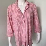Ralph Lauren Pink Striped Pajama Set Large Photo 0