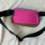 Lululemon Athletica Pink Interior Pouch with Blue Edges Photo 2